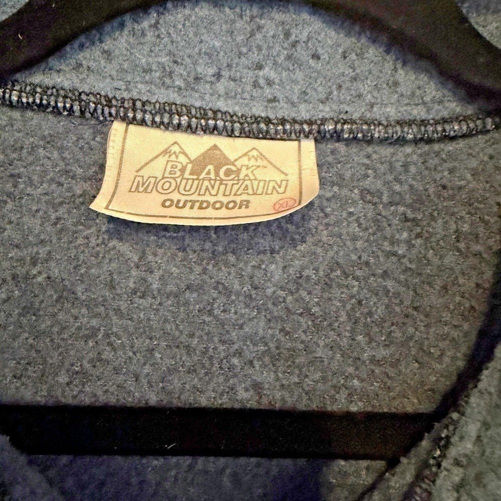 Vtg Black Mountain Outdoor Horse USA Fleece Vest XL‎ equstrian western cowgirl - Picture 3 of 8